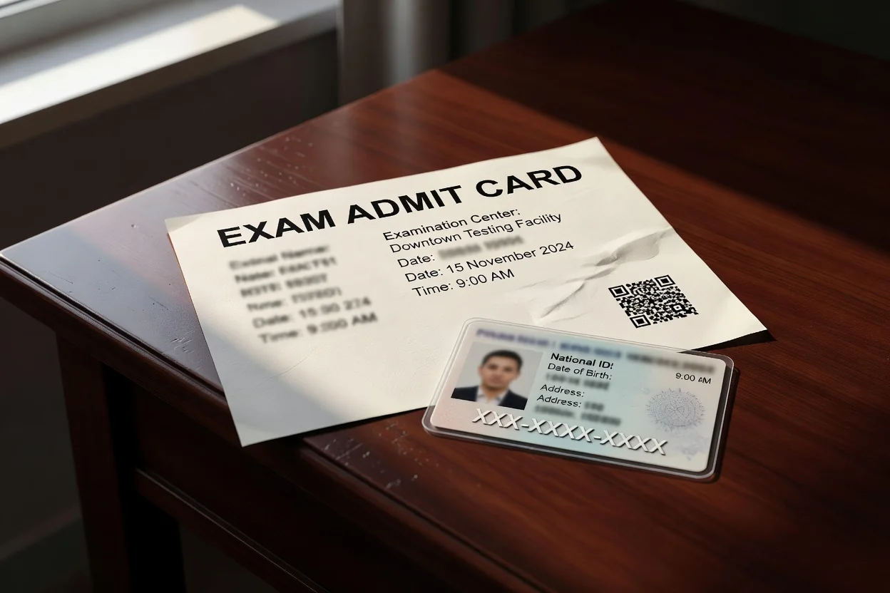 Admit card and exam day in Bangladesh: the night-before list