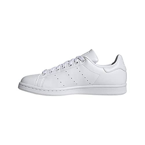adidas Originals Women's Stan Smith (End Plastic Waste) Sneaker, White/Black/White, 10