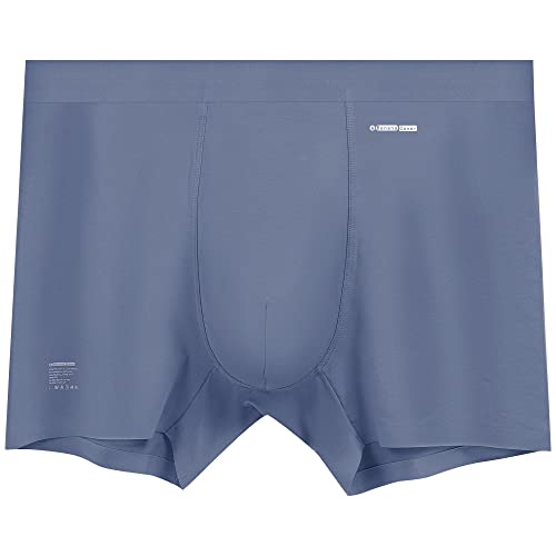 ABananaCover Naked Feeling Air Micro Modal Boxer Briefs, Cobalt Blue, Medium