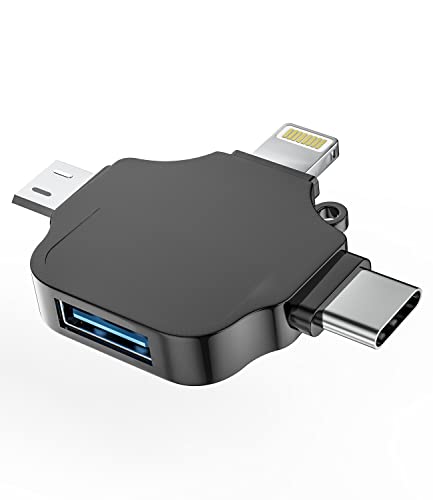 Lightning Male to USB Female Adapter OTG Cable
