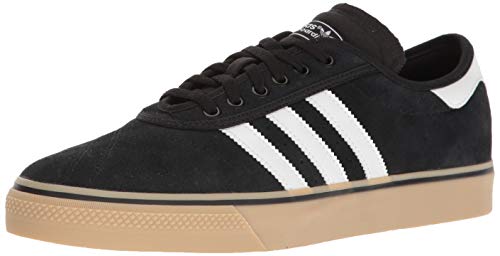 adidas Adi-Ease Premiere Black/White/Gum Skate Shoes-Men 8.0, Women 9.5