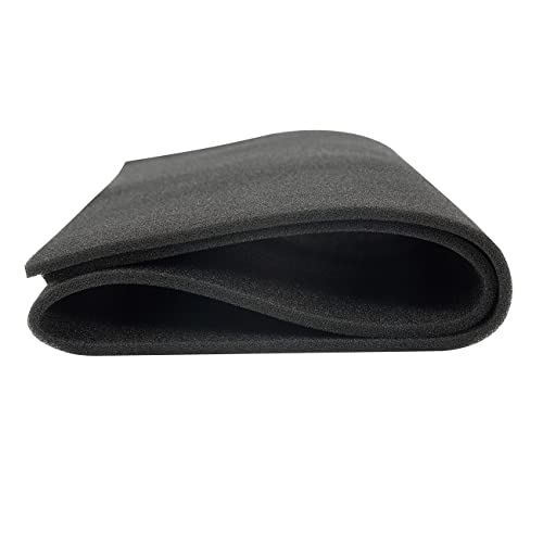 Cuttable Foam Pad Pre Filter for Air Conditioner, Air Purifier - 16x39x1/4inch, 1 Pack