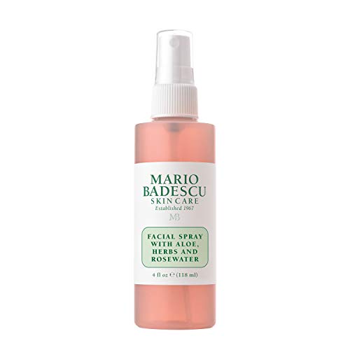 Mario Badescu Facial Spray with Aloe, Herbs, and Rose Water - Hydrates and Clarifies Skin