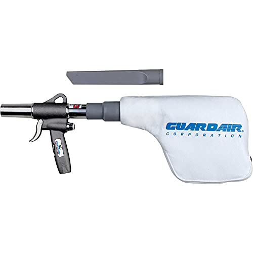 Guardair Gun Vac 1500 Pneumatic Gun Vacuum Cleaner - High Filtration Suction Kit for Effective Cleaning