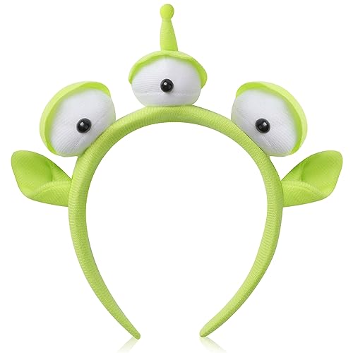 Three-eyed Alien Monster Headband Headband Plush Cute Headband Headwear for Themed Party Girls and Children