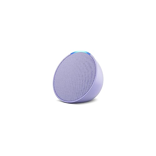 Introducing Echo Pop | Compact Smart Speaker with Alexa | Lavender Bloom