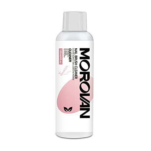 Morovan Nail Art Brush Cleaner - 4oz Solution