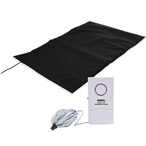 Pressure Mat Alarm with Chime, Floor Alarm Mat System for Home Security