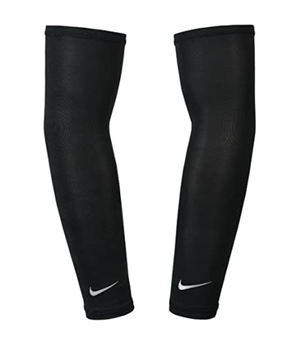 Nike Dri-Fit UV Solar Arm Sleeves - Black Adult S/M