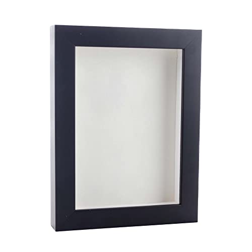 7x10 Shadow Box Frame Contemporary Black Finish | 1