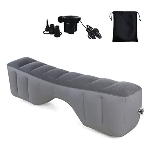 Car Air Mattress with Air Pump - Gray - Portable Bed for Car Backseat Travel - Drive Travel Brand