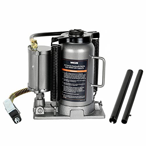 Weize 20 Ton Air Hydraulic Bottle Jack - Reliable Automobile Maintenance Tool