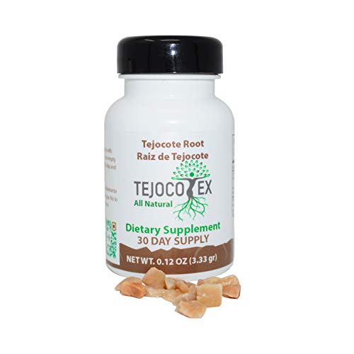 Tejocotex Raiz de Tejocote Root Supplement - 30 Day Supply - Authentic Mexican Natural Supplement