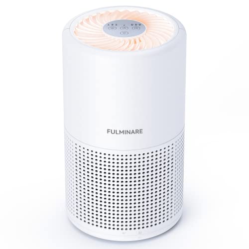 FULMINARE Air Purifier for Bedroom - Quiet, Portable Small Air Purifier