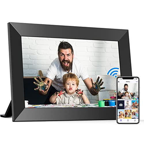 BIGASUO 10.1 Inch WiFi Digital Picture Frame - Cloud Smart Photo Frames