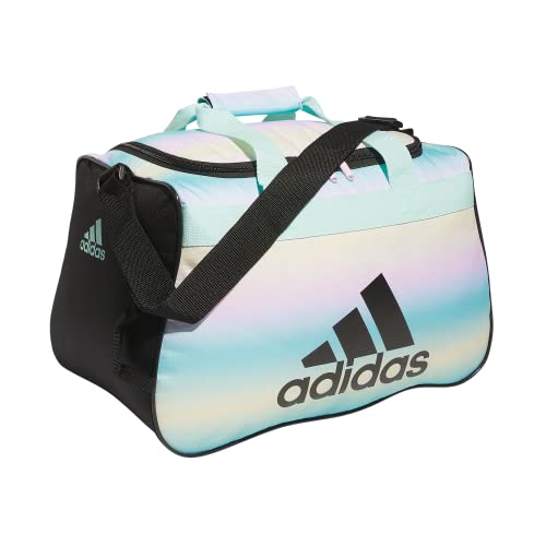 adidas Diablo Small Duffel Bag, Gradient Flash Aqua/Black, One Size