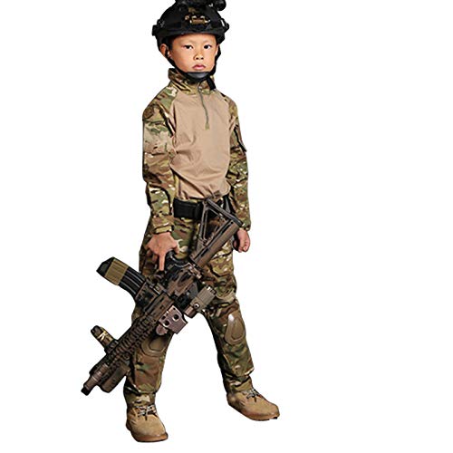 Elite Tribe Kids Multicam Combat Uniform - G3 Pants and Shirts Suit