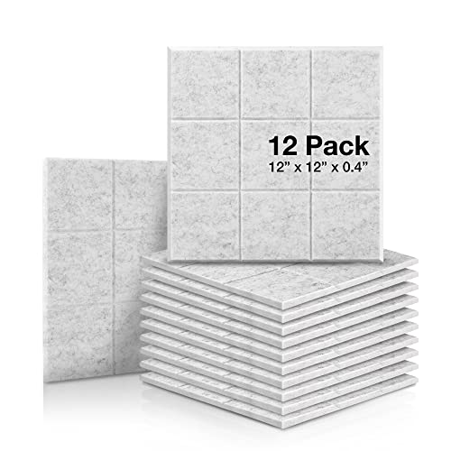  Acoustic Soundproofing Insulation Panel Tiles - Enhance Your Home or Office Acoustics