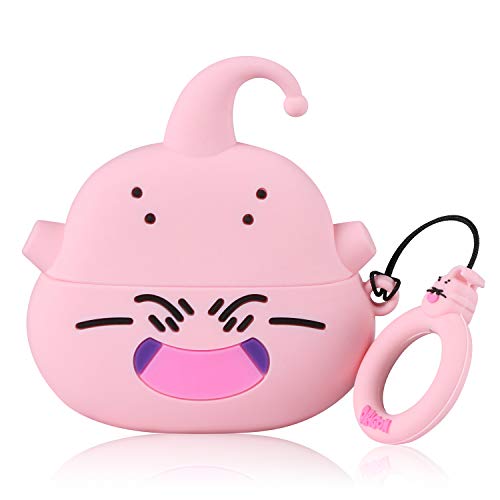 Mulafnxal for Airpods Pro 2019/Pro 2 Gen 2022 Case Cute 3D Fruit Cartoon Character Soft Silicone Air pods Pro Fashion Funny Cover, Kawaii Fun Keychain Design Girls Boys, Cases for Airpod Pro Buou
