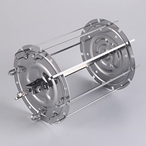 Kispog Air Fryer Oven Accessories for Instant, Stainless Steel Skewers Rack for Air Fryer, Skewers Rotate Evenly to Heat
