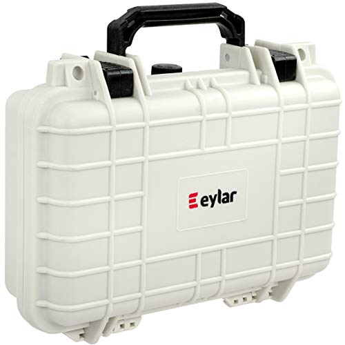 Eylar Hard Gun Case Water & Shock Proof with Foam TSA Approved 11.6 Inch 8.3 Inch 3.8 Inch