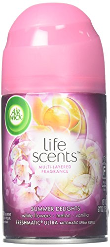 Air Wick Summer Delights Freshmatic Ultra Spray Refill, 6.17 Oz - Long-lasting Fragrance
