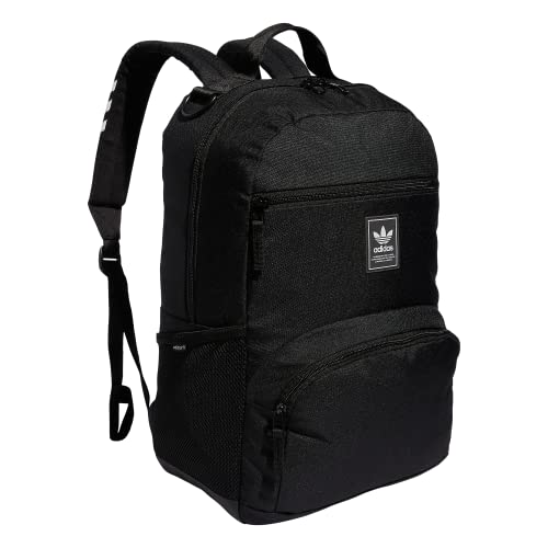 adidas Originals National 2.0 Backpack, Black/Black, One Size