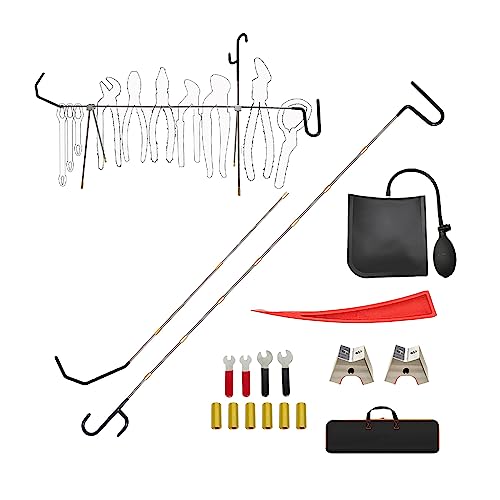 Sevaoto Long Reach Tool - Portable Stainless Steel Car Tool Kit, Wheel Puller (78 inch)