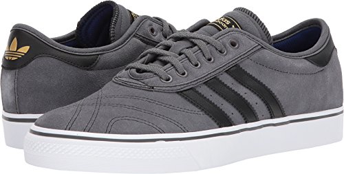 adidas Men's Adi-Ease Premiere Grey Five/Core Black/Footwear White 5 D US