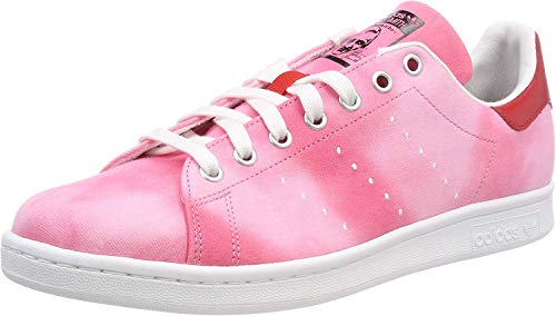 Adidas Men's Shoes Pharrell Williams Hu Holi Stan Smith Pink White Red size 7.5