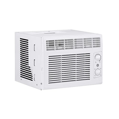 GE Window AC 5000 BTU, Efficient Cooling for Smaller Areas, White