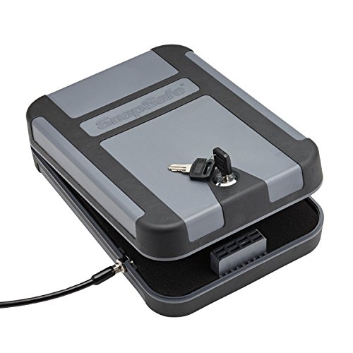 SnapSafe Treklite Key Lock Box - Polycarbonate Portable and Lightweight Gun Lock Box