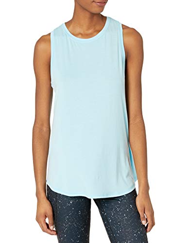C9 Champion womens Active Tank T Shirt (Iced Blue, M)