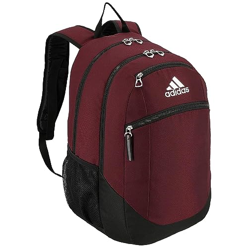 adidas Striker 2 Backpack, Team Maroon/Black/White, One Size​