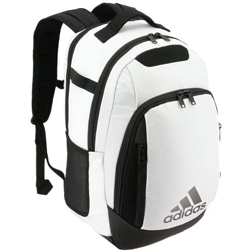 adidas 5-Star Team Backpack, White/Black, One Size​