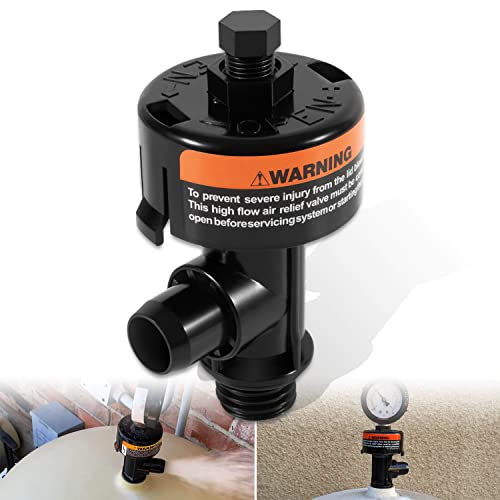 johntruck High Flow Manual Air Relief Valve - Replacement for Pool and Spa Filters