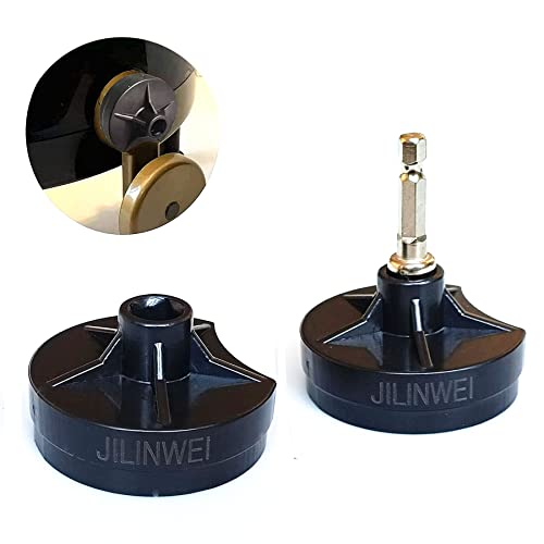 JILINWEI Addi Knitting Machine Adapter with Hex Bit Power Screwdriver Attachment, Black