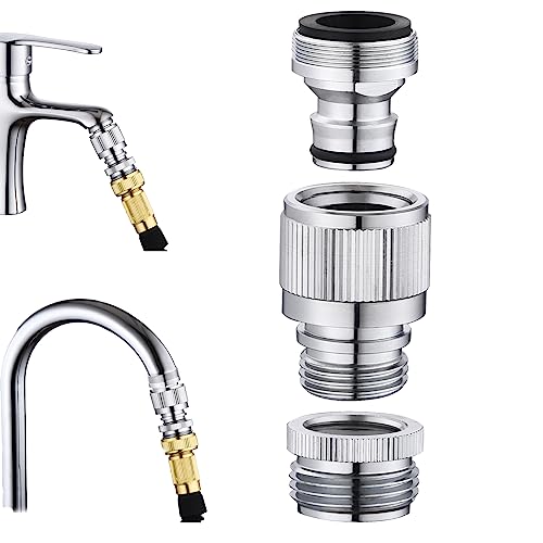 LUOFANT Sink Faucet Quick Connector, Faucet Hose Adapter For Sink