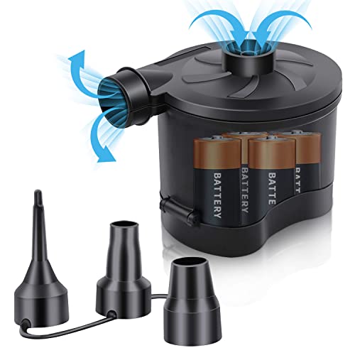 3T6B Electric Air Pump for Inflatables, Battery Powered Wireless
