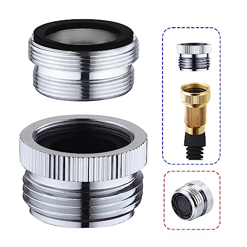 Ceaeso Faucet To Garden Hose Adapter With Aerator, Sink Faucet To Garden Hose Adapter