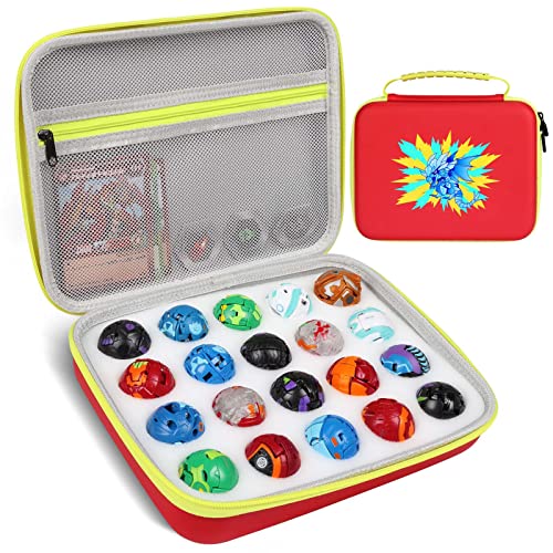 Meetikar Toy Storage Case - Keep Your Bakugan Figures Safe and Organized!