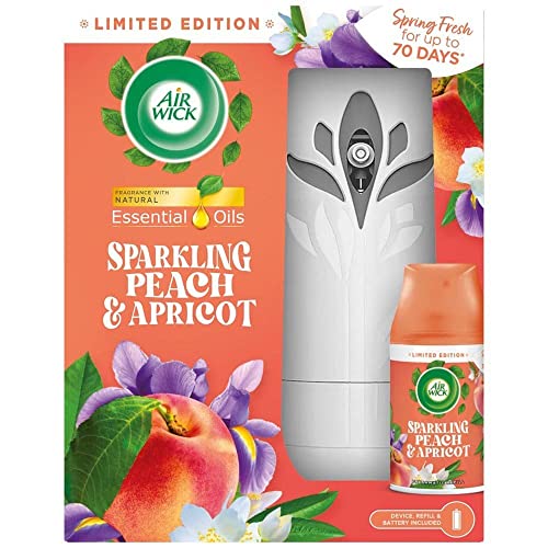 Air Wick Freshmatic Starter Kit, Sparkling Peach and Apricot Scent