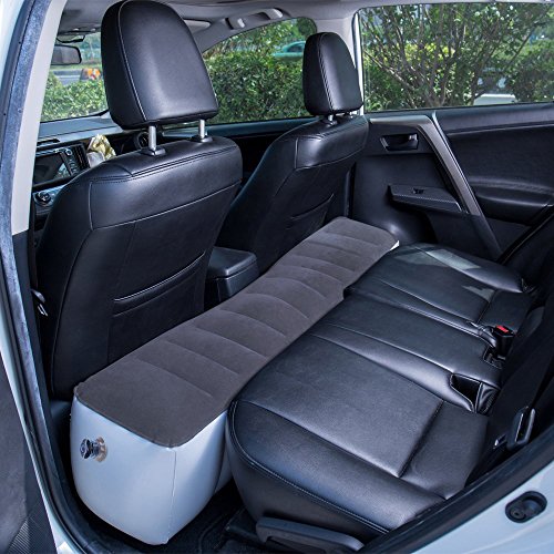 FMS Car Travel Inflatable Mattress Back Seat Gap Pad - Gray