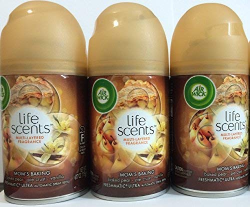 Air Wick Mom's Baking Automatic Spray Refill, 6.17 Oz - Life Scents Fragrance, Pack of 1