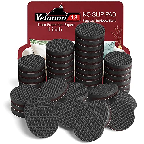 Yelanon Non Slip Furniture Pads - 48 pcs 1
