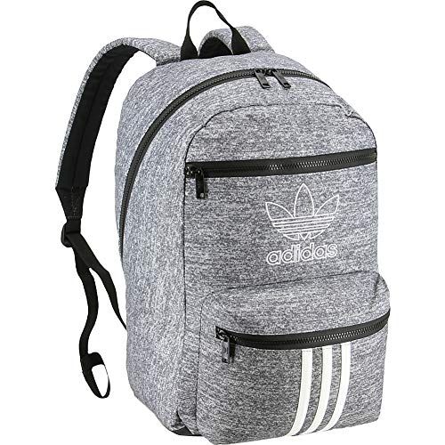  adidas Originals Originals National 3-Stripes Backpack, Onix Jersey/Black