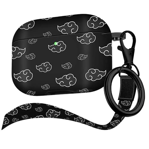Maxjoy Anime Cartoon Cute Design Series AirPods Pro Case - Anime White Cloud Lanyard