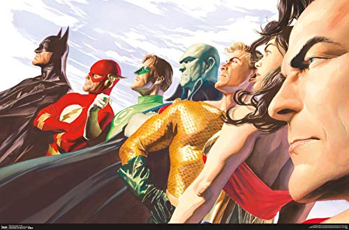 Trends International DC Comics - Justice League - Alex Ross - Portrait Wall Poster, 22.375