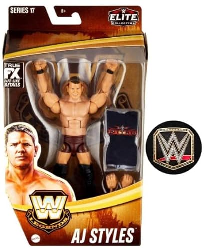 WWE Elite Legends Collection 6-inch Articulated Action Figure Series (Aj Styles)