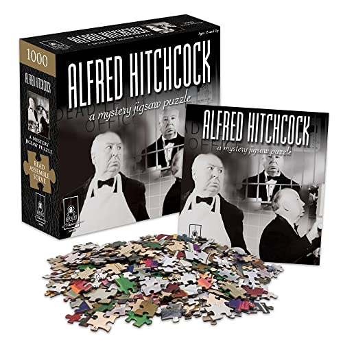 Classic Mystery Jigsaw Puzzle - Alfred Hitchcock